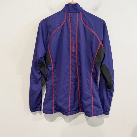 HELLY HANSEN Purple Training Windbreaker Lightweight Active Women’s Size Medium - Picture 7 of 11